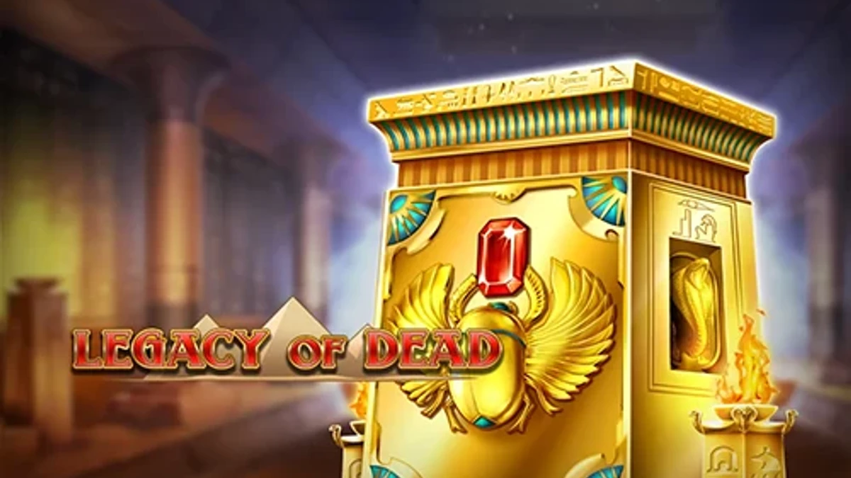 Ecrã do jogo Legacy of Dead, da Play'n GO