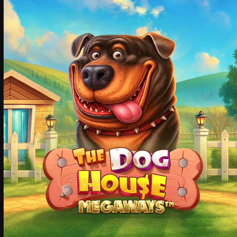 Ecrã do jogo The Dog House Megaways, da Pragmatic Play