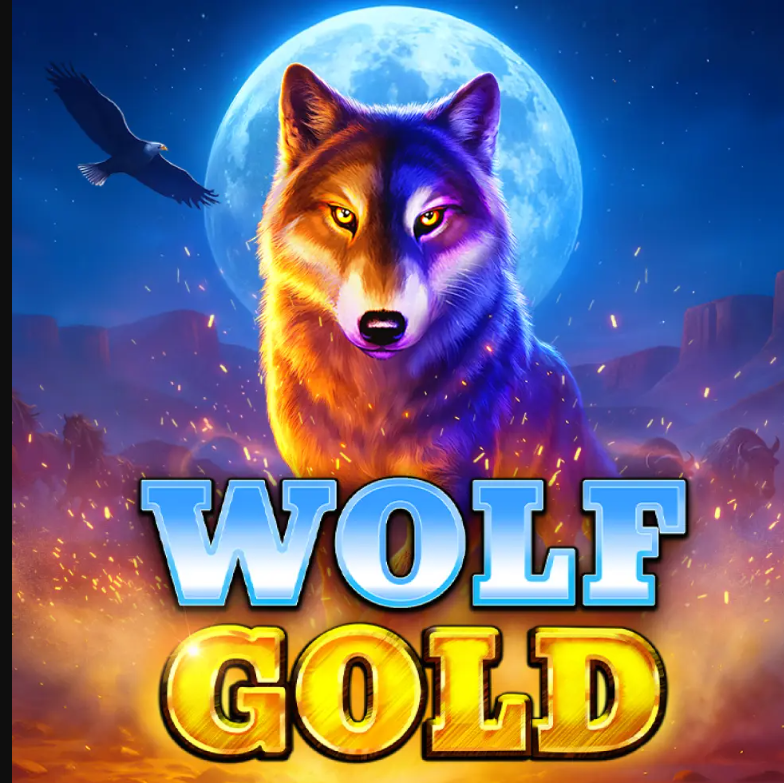 Ecrã do jogo Wolf Gold, da Pragmatic Play